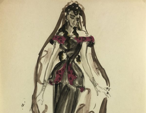 Fashion Original Art - Fashion, Gisele Tanalias, c.1975
