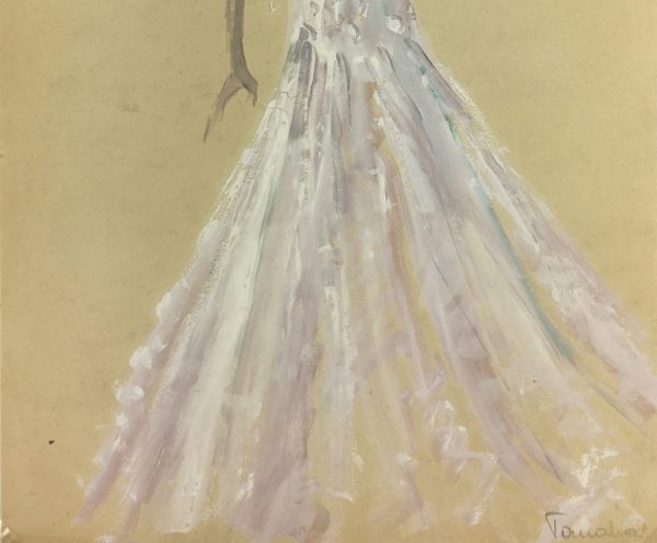 Fashion Original Art - Fashion, Gisele Tanalias, c.1975