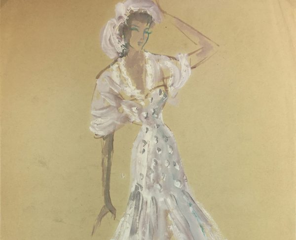 Fashion Original Art - Fashion, Gisele Tanalias, c.1975