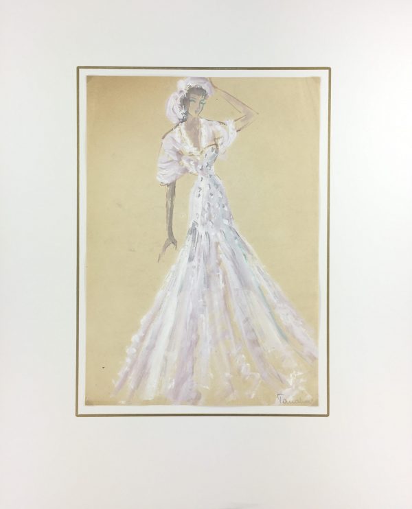 Fashion Original Art - Fashion, Gisele Tanalias, c.1975