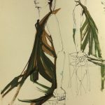 Fashion Original Art - Fashion, G. Lachausse, 1986