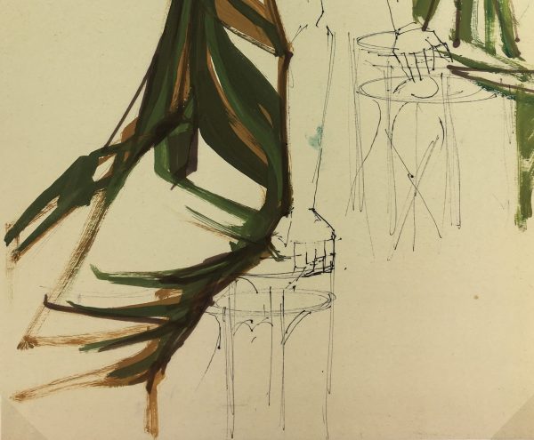 Fashion Original Art - Fashion, G. Lachausse, 1986