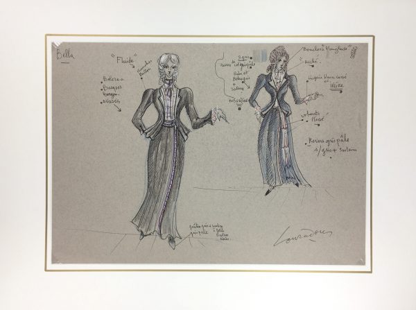 Fashion Original Art - Theater, Bella, c.1980