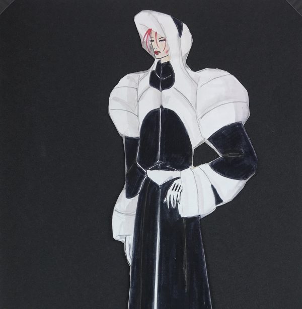 Fashion Original Art - Fashion, French, 2000