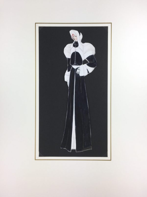 Fashion Original Art - Fashion, French, 2000