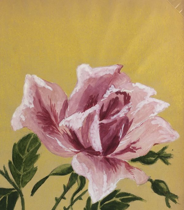 Flowers & Plants Original Art - Rose, Germaine Barbier, 1916