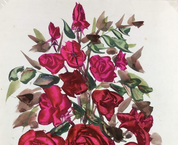 Flowers & Plants Original Art - Roses, Ernest Gauthier, 1971