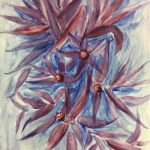 Flowers & Plants Original Art - Flowers, Fischer, c.1960