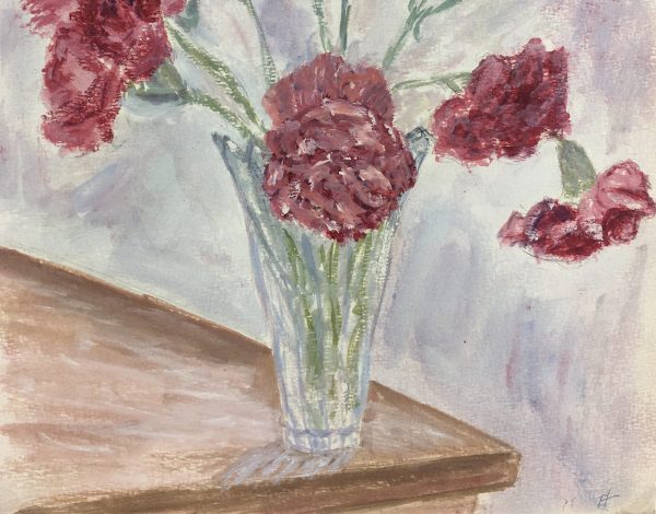 Flowers & Plants Original Art - Still Life, Martin, 1975
