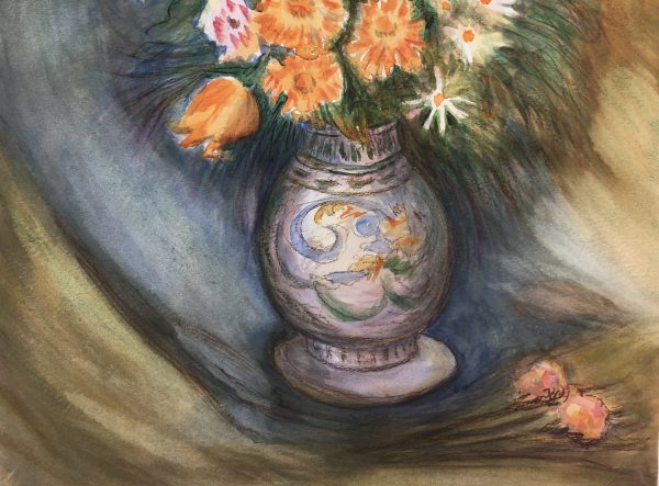 Flowers & Plants Original Art - Still Life, Fischer, c.1960