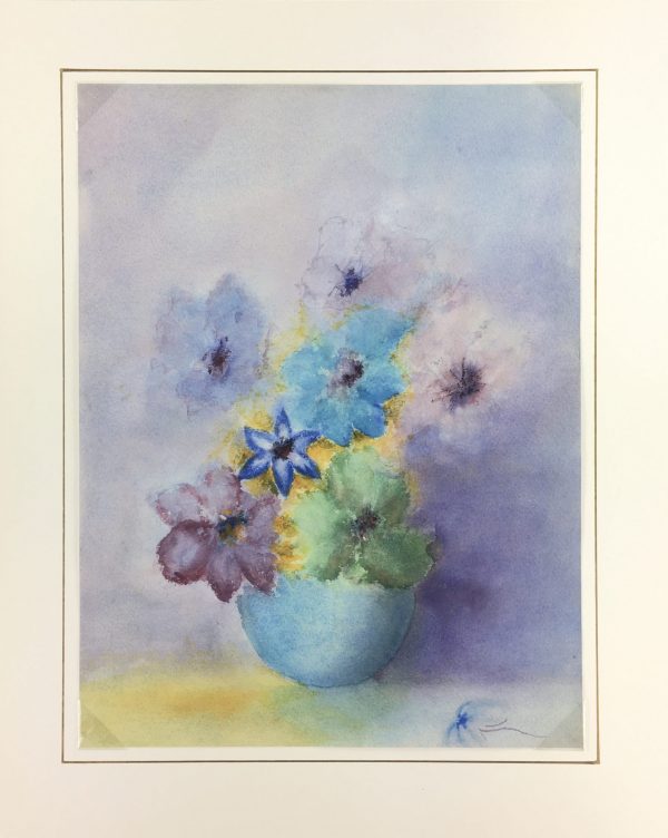 Flowers & Plants Original Art - Still Life, French, c.1990