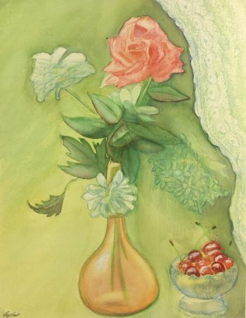 Flowers & Plants Original Art - Still Life, Fischer, c.1960