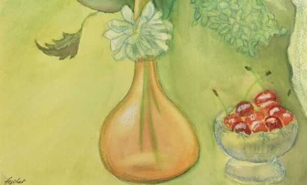 Flowers & Plants Original Art - Still Life, Fischer, c.1960