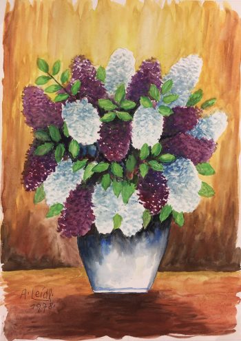 Flowers & Plants Original Art - Still Life, Albert Liedl, 1978