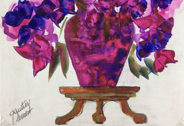 Flowers & Plants Original Art - Roses, Ernest Gauthier, 1971