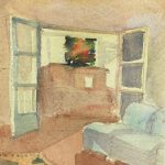 France Original Art - French Interior, 1995