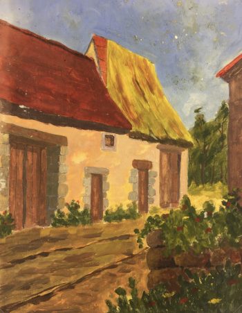 France Original Art - La Creuse, Jean Gil Sauldubois, 1943