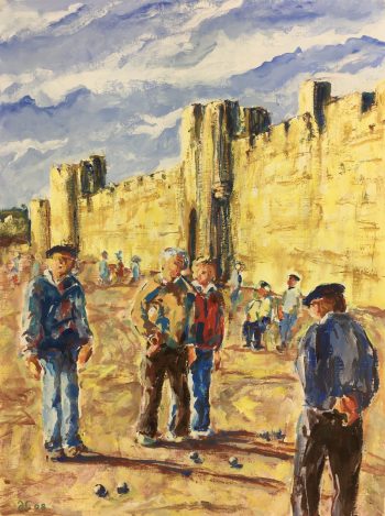 France Original Art - Aigues-Mortes, JC, 2008