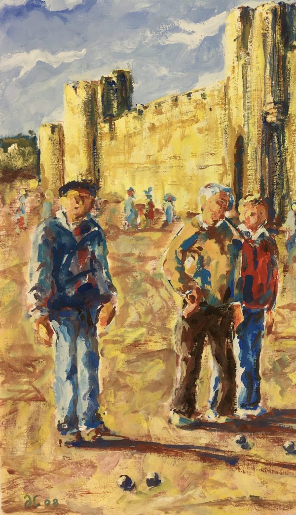 France Original Art - Aigues-Mortes, JC, 2008