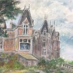 France Original Art - Dinard, A. Bleuze, c.1960