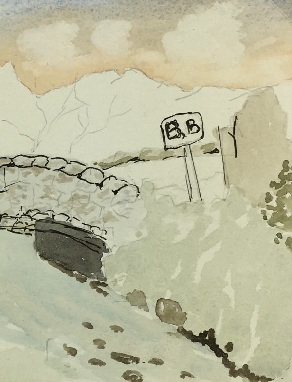 Great Britain/UK Original Art - Bridge, Joan Powell, c.1990
