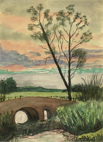 Great Britain/UK Original Art - English Country, G. Buckthorp, c.1980