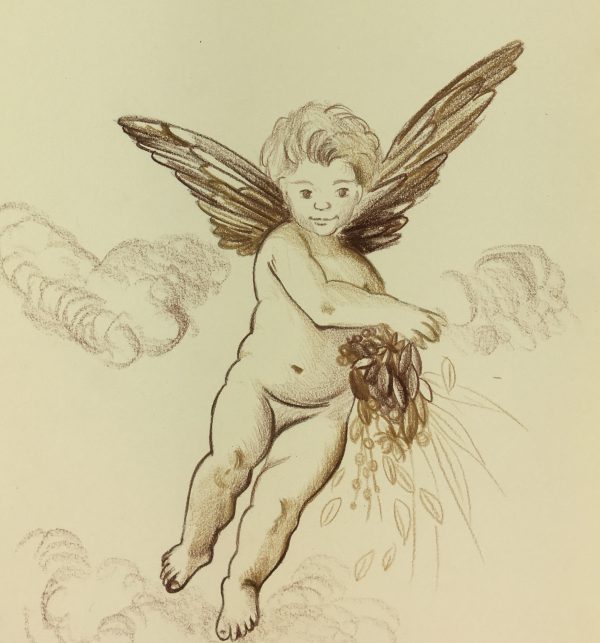 Italy Original Art - Italian Drawing, Floriana Balluardo, 2012