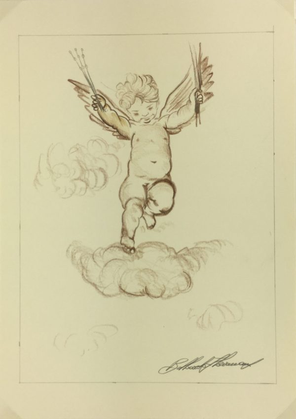 Italy Original Art - Italian Drawing, Floriana Balluardo, 2012