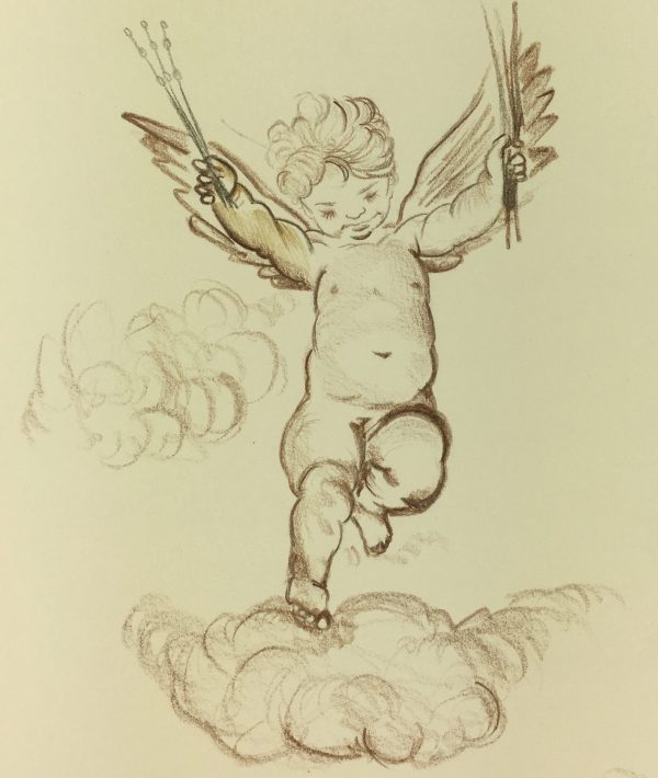 Italy Original Art - Italian Drawing, Floriana Balluardo, 2012