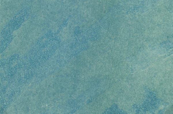 Abstract Modern Original Art - Aqua Swirls, Kismine Varner, c.1980
