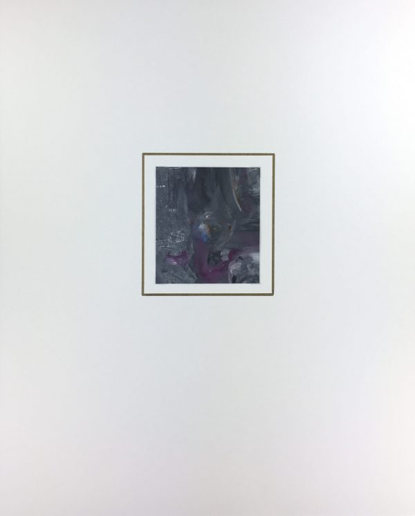 Abstract Modern Original Art - Magenta Orb, French, 2000s