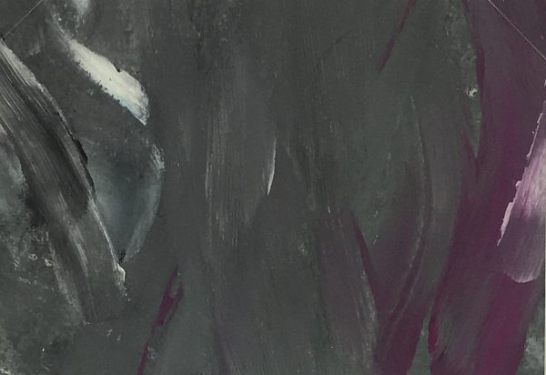 Abstract Modern Original Art - Magenta Orb, French, 2000s