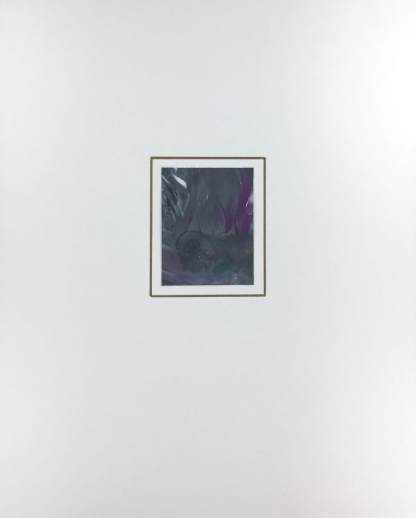 Abstract Modern Original Art - Magenta Orb, French, 2000s