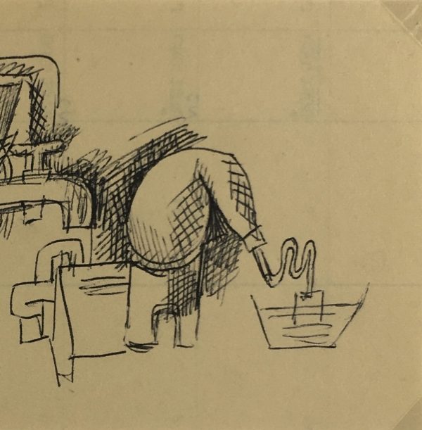 Abstract Modern Original Art - Modern, Albert Vialé, c.1940
