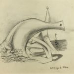 Abstract Modern Original Art - Surrealist, Albert Vialé, c.1930