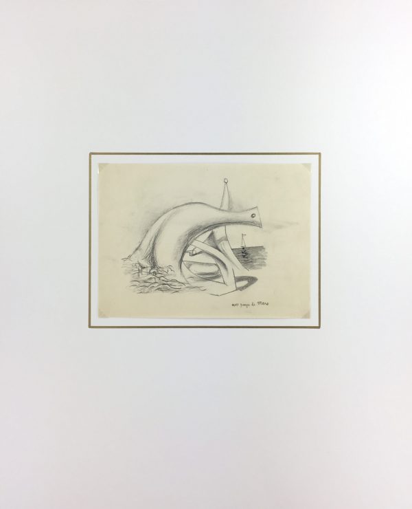 Abstract Modern Original Art - Surrealist, Albert Vialé, c.1930