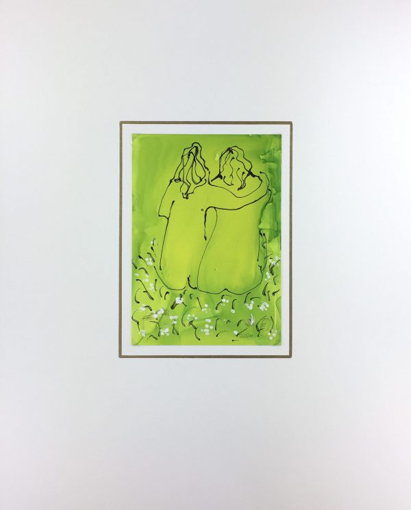 Nudes Original Art - Figures, F. Fortoul, 2020