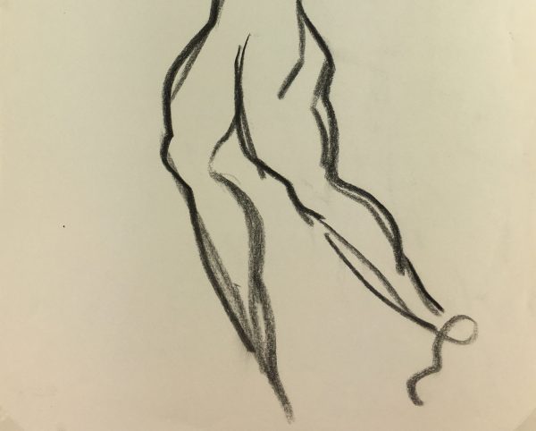 Nudes Original Art - Nude, JB Grancher, c.1950