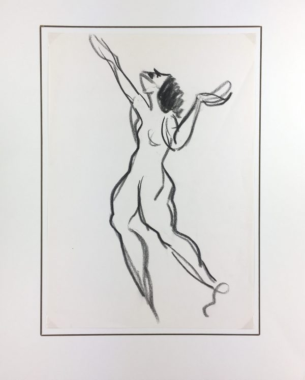 Nudes Original Art - Nude, JB Grancher, c.1950