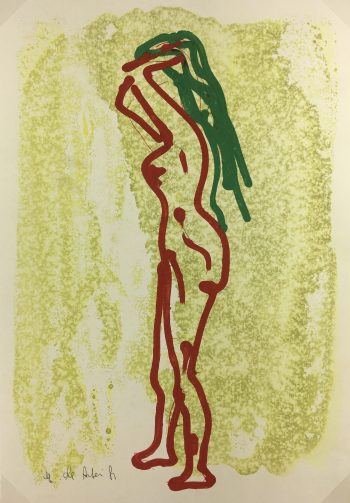 Nudes Original Art - Nude, Signed, 1981