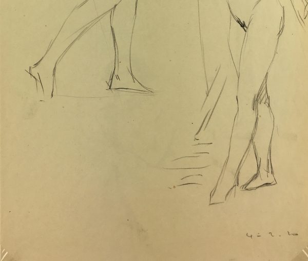 Nudes Original Art - Pencil - Nude Drawing, 1920