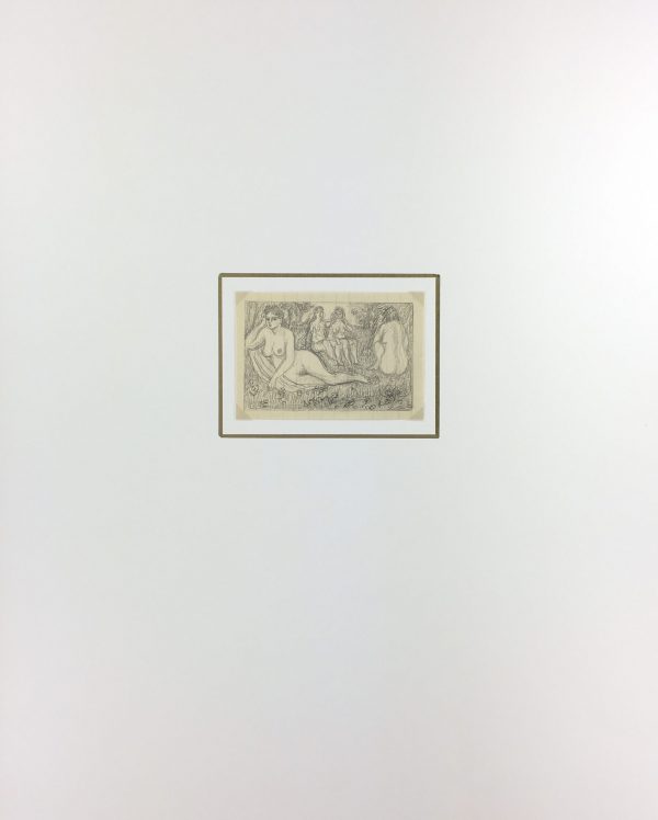 Nudes Original Art - Nudes, Albert Vialé, c.1940