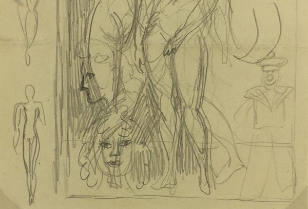 Nudes Original Art - Nudes, Albert Vialé, c.1940