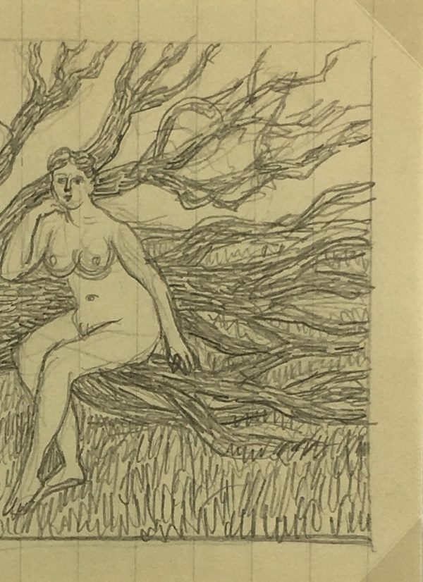 Nudes Original Art - Nudes, Albert Vialé, c.1940