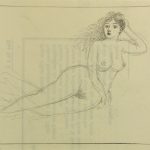 Nudes Original Art - Nude, Albert Vialé, c.1940