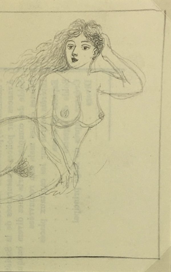 Nudes Original Art - Nude, Albert Vialé, c.1940