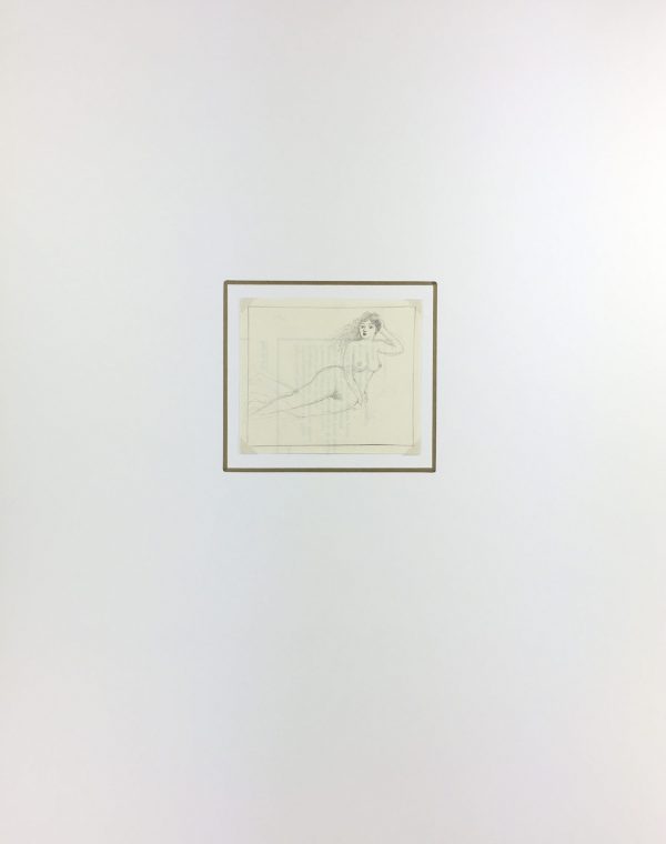 Nudes Original Art - Nude, Albert Vialé, c.1940