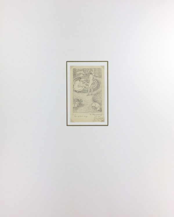 Nudes Original Art - Nudes, Albert Vialé, c.1940