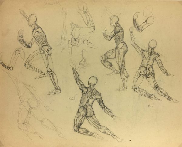 Nudes Original Art - Drawing, Suzanne Lilar, c.1930