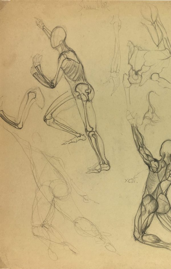 Nudes Original Art - Drawing, Suzanne Lilar, c.1930